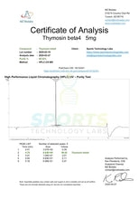 Load image into Gallery viewer, TB500 5mg peptide sports technology labs