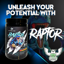 Load image into Gallery viewer, RAPTOR PRE WORKOUT - AP FORMULATIONS 30servings