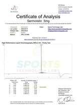 Load image into Gallery viewer, Sermorelin Peptide (5 mg) Sports Technology Labs