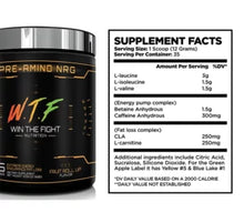 Load image into Gallery viewer, Win The Fight –BCAA Pre workout AMINO