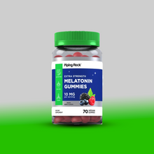 Load image into Gallery viewer, Melatonin Gummies (Natural Berry), 10 mg, 70 Vegan Gummies Bottle
