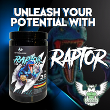 Load image into Gallery viewer, RAPTOR PRE WORKOUT - AP FORMULATIONS 30servings
