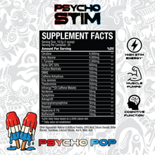 Load image into Gallery viewer, Psycho Pop High Stim Pre-Workout - Nemesis Nutrition
