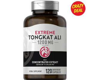 Tongkat Ali Long Jack, 1600 mg (per serving), 120 Quick Release Capsules