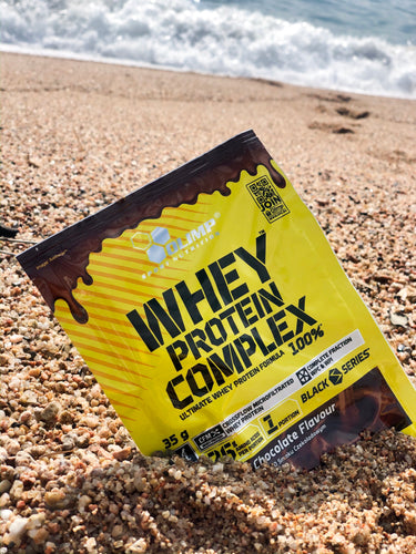 A composition of top-quality ultra-filtered concentrate WPC whey protein and WPI whey protein isolate – CFM® in an instant form.The CFM® Isolate and the whey protein concentrate used in Olimp Whey Protein Complex 100% are characterized by their high nutritional value. Obtained using advanced technological processes, they maintain their complete...