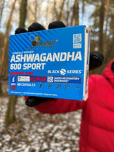 Load image into Gallery viewer, High-quality, patented KSM-66 ashwagandha extract  A popular adaptogen for amateur and high-performance athletes  A product with a beneficial influence on your memory  Help in improving stress resistance

