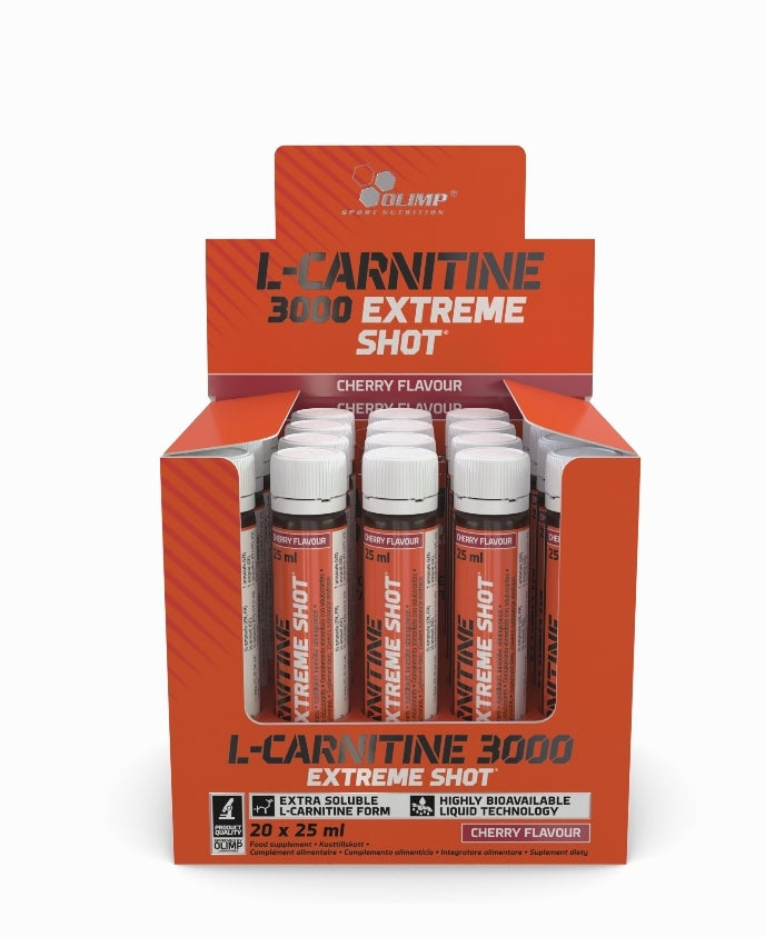 L Carnitine shots Extreme by Olimp sports nutrition Orange flavour 