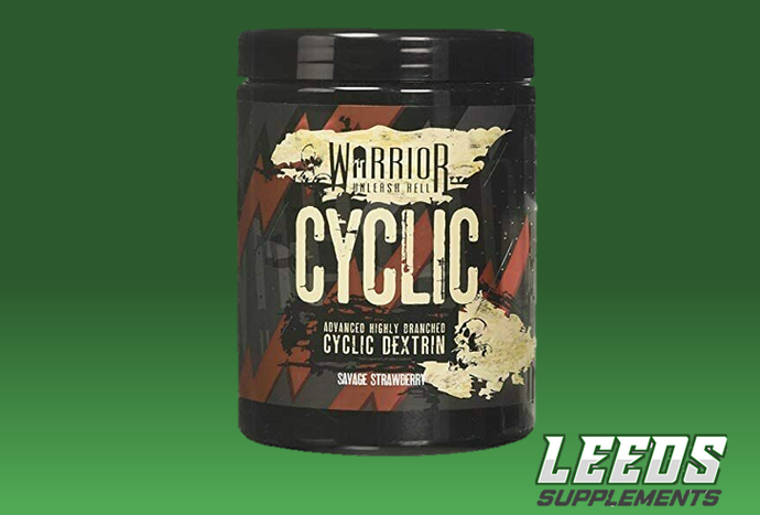 Warrior Cyclic Dextrin Pre and Intra-Workout Carbohydrate Muscle Pump Powder 16 Servings (400g) (Savage Strawberry)